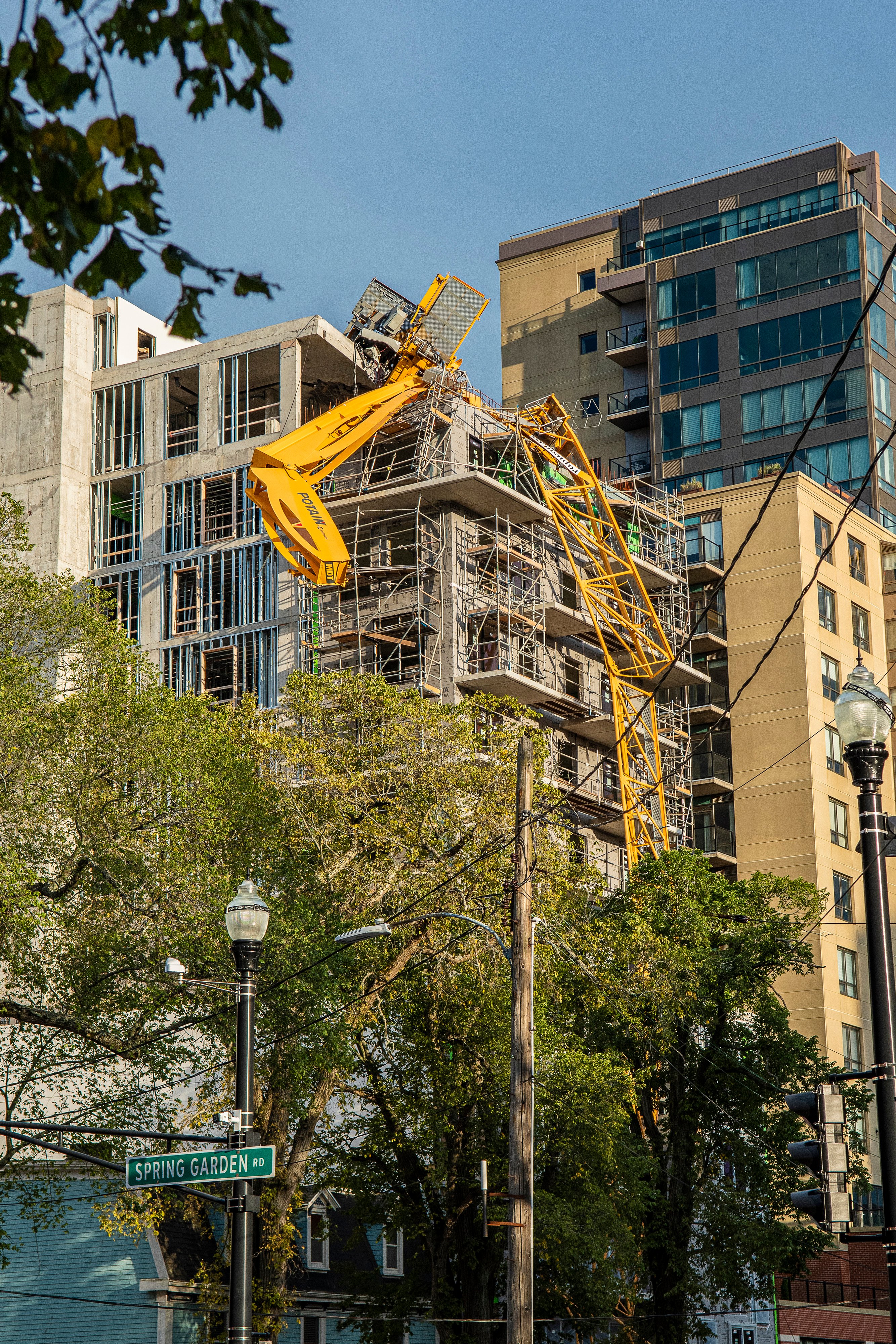 The Halifax crane wreck that forced evacuations and killed jobs